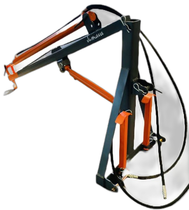 Pluma de carga KORME con giro manual